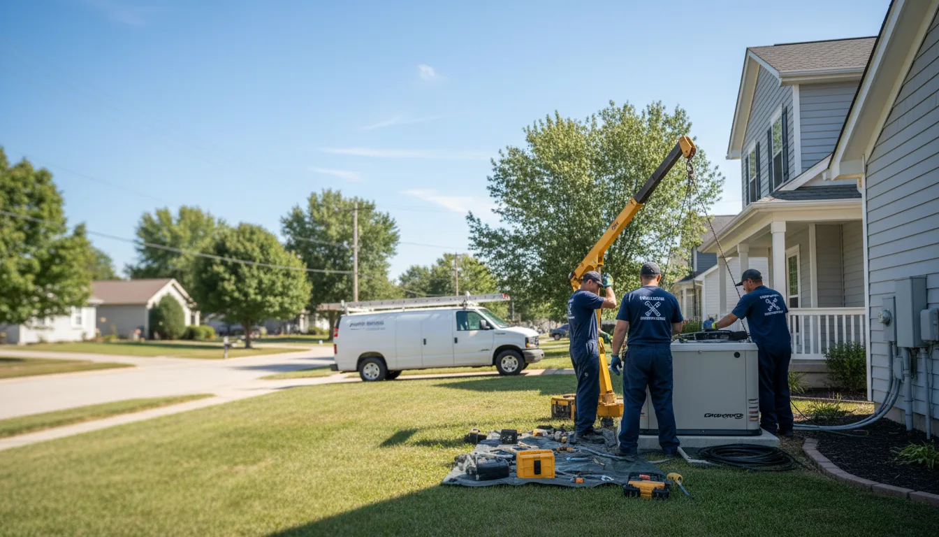 Generator Installation in Rhome, TX near me